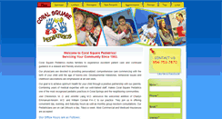 Desktop Screenshot of coralsquarepediatrics.com